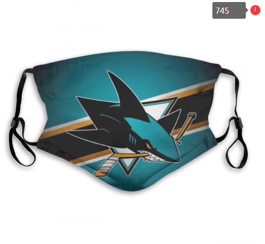 NHL San Jose Sharks #6 Dust mask with filter